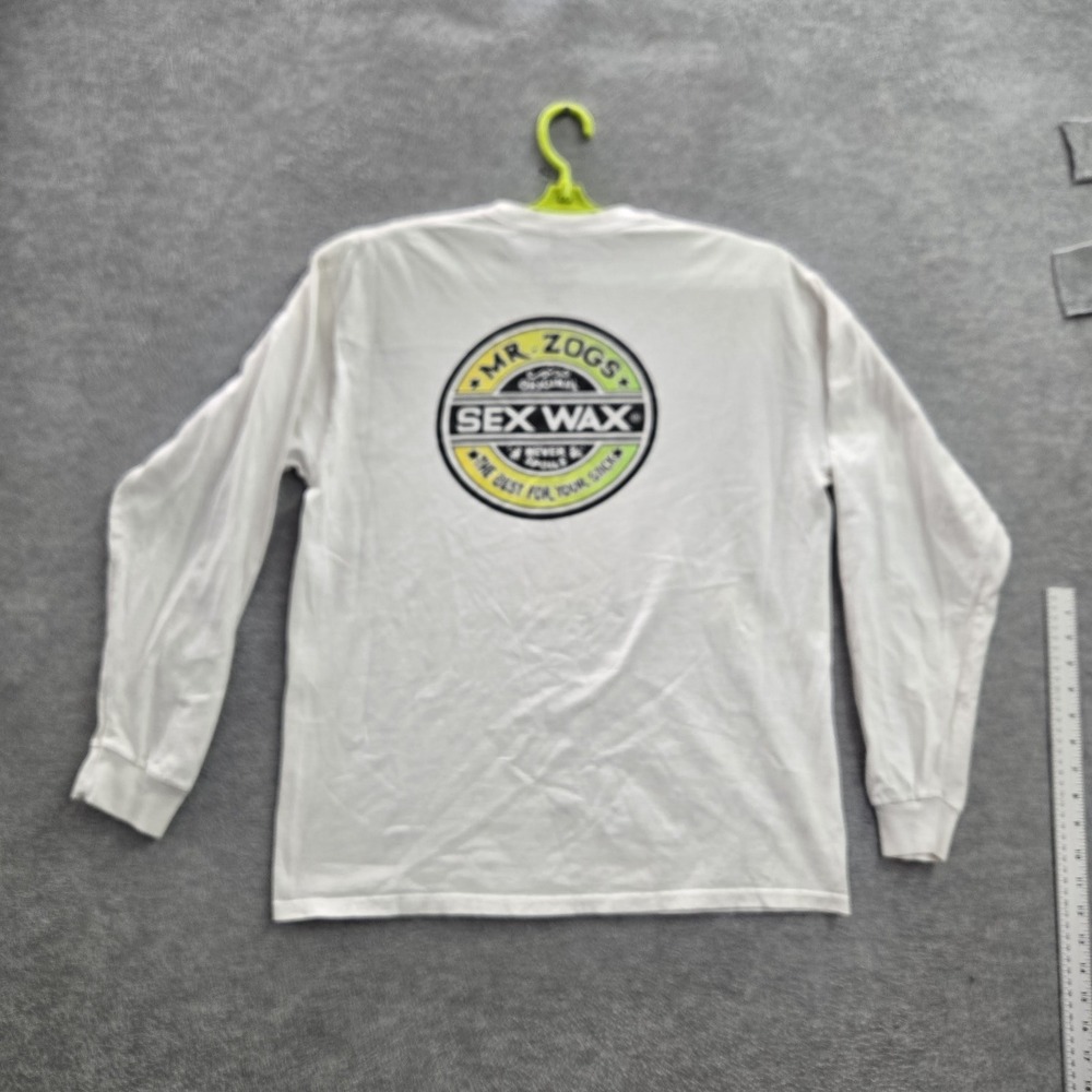 Sex Wax White Long Sleeve Tee